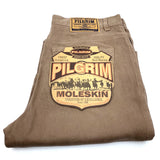 Mens 5 Pocket Western Moleskin Jean – Regular Fit, Acorn