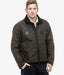 Swanndri Waimak Men's Oilskin Jacket with Wool Lining - Waterproof Brown Outdoor Coat