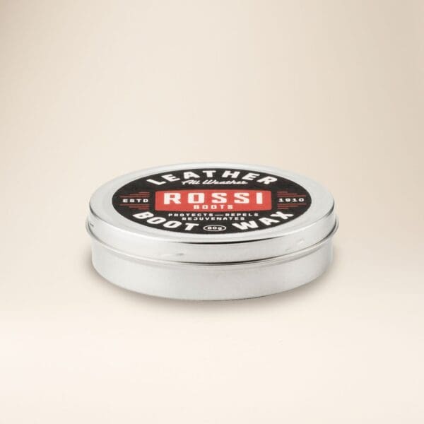Detailed view of Outback Boot Wax’s smooth, creamy consistency.