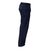 Utility cargo pockets on men's Workcraft work trousers