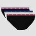 Tradie Lady Curve 3 Pack Bikini briefs featuring brand logo and product details.