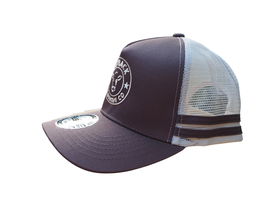 Gibb River Trucker Cap - Brown/Sand