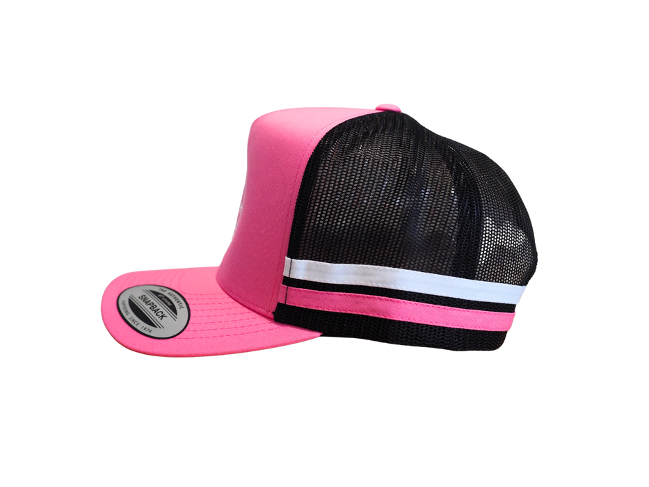 Gibb River Trucker Cap - Pink/Black