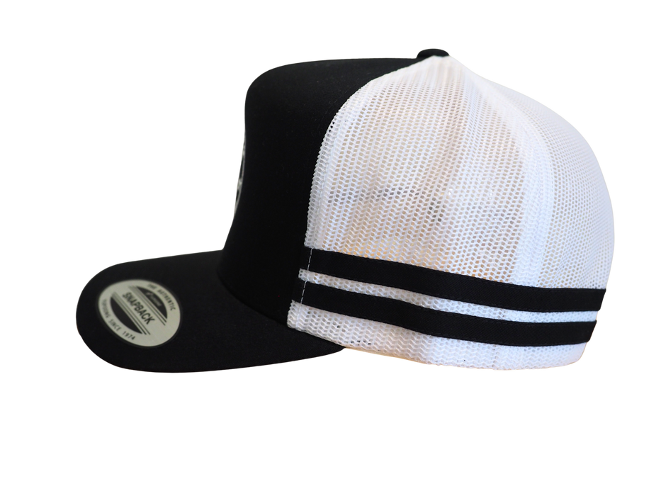 Gibb River Trucker Cap - Black/White