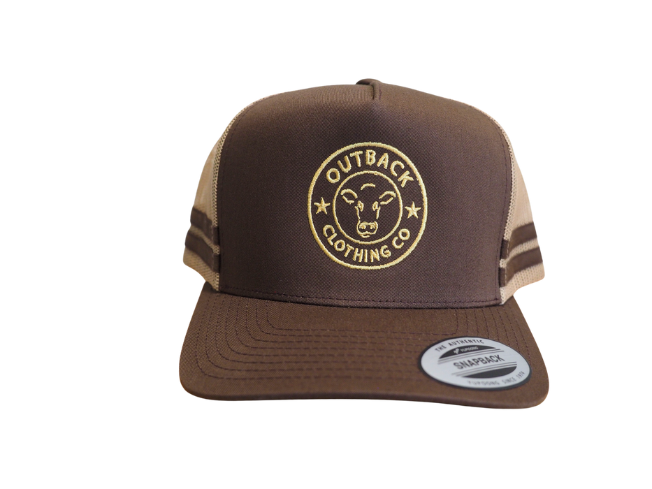 Gibb River Trucker Cap - Brown/Sand