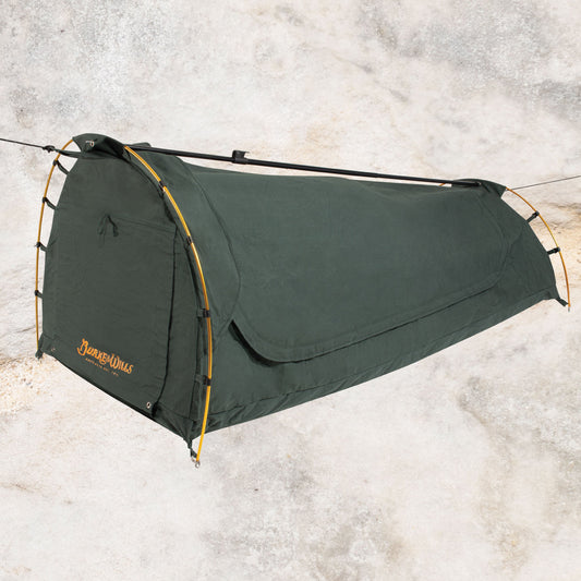 Burke & Wills Redgum Swag – King Single Plus – Burke & Wills swag