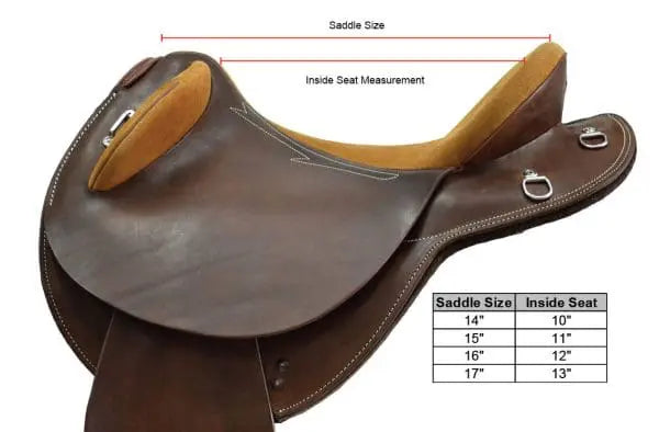 Drovers Drafter Fender Saddle – Side View