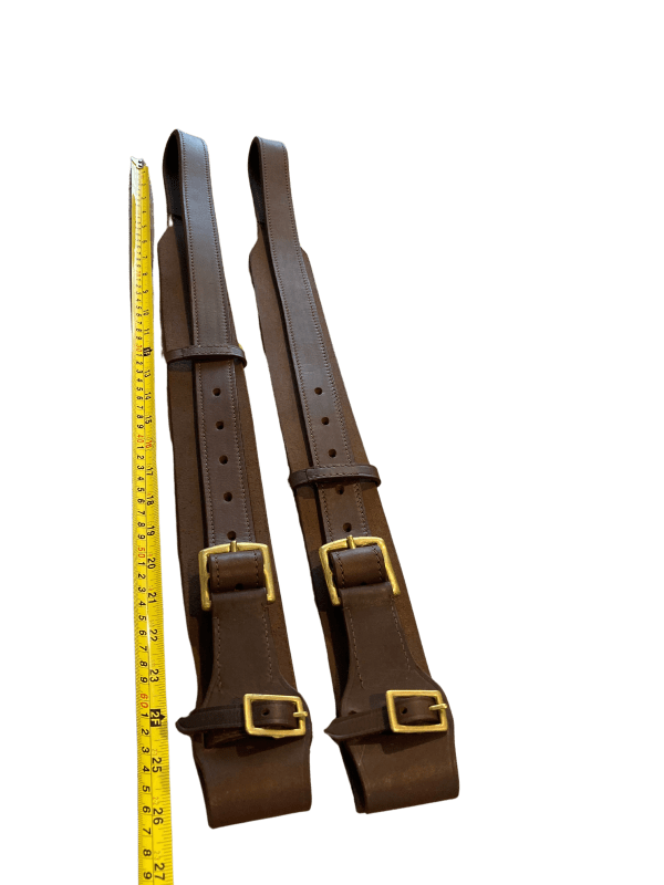 Premium shaped stirrup leathers from Outback Clothing Co