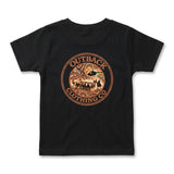 Outback Muster Tee – Black (Kids)