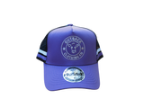 Karijini Kids Trucker Caps - Purple/Black/White