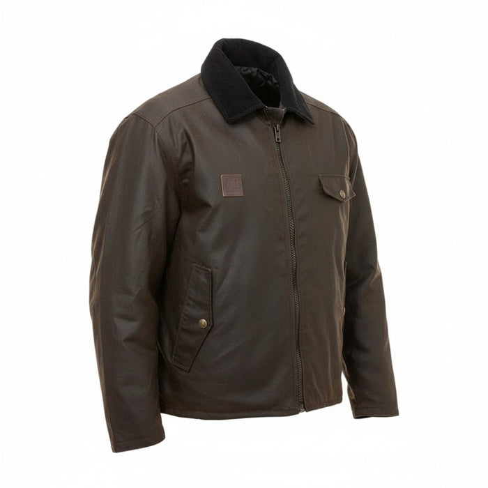 Swanndri Waimak Oilskin Jacket with Wool Lining (SW14452M)