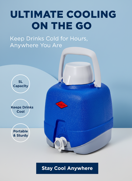 Willow 5 Litre Water Bottle with Tap (20179)