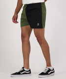 Swanndri | Cotton Mens Rugby Shorts (SS2431014M )Olive/Black