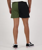 Swanndri | Cotton Mens Rugby Shorts (SS2431014M )Olive/Black
