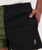 Swanndri | Cotton Mens Rugby Shorts (SS2431014M )Olive/Black